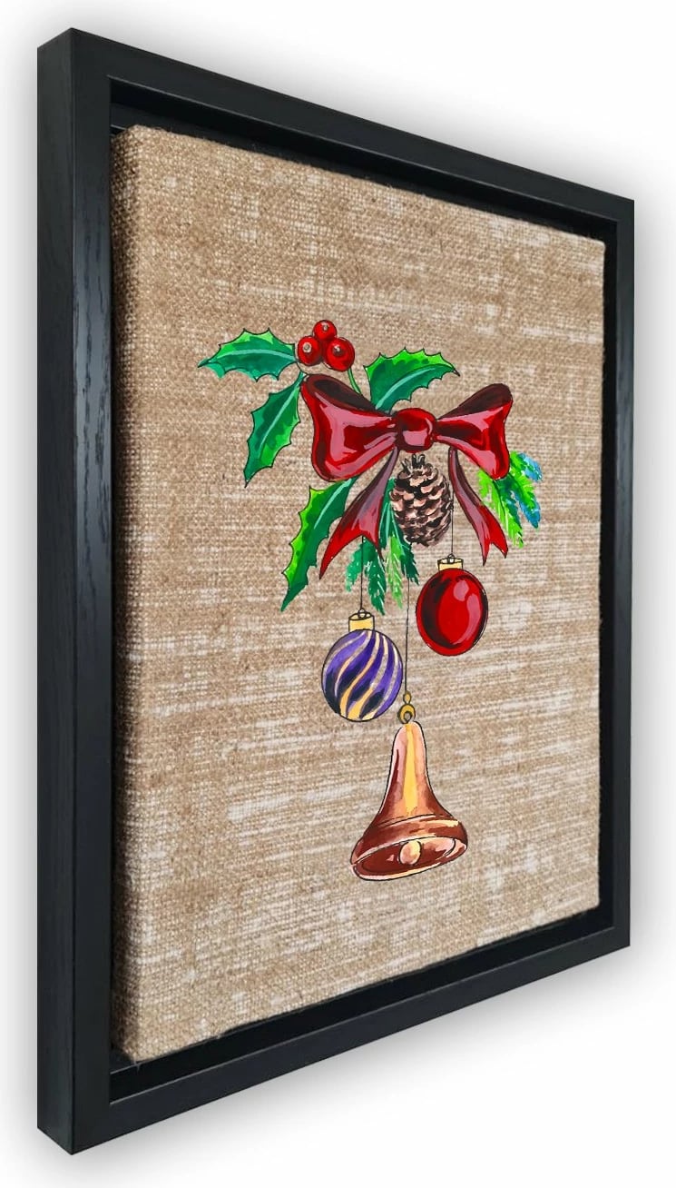 Pikturë dekorative në kanavacë me kornizë, shumëngjyrëshe, Wallity LSJ200749_3646, 36x46cm