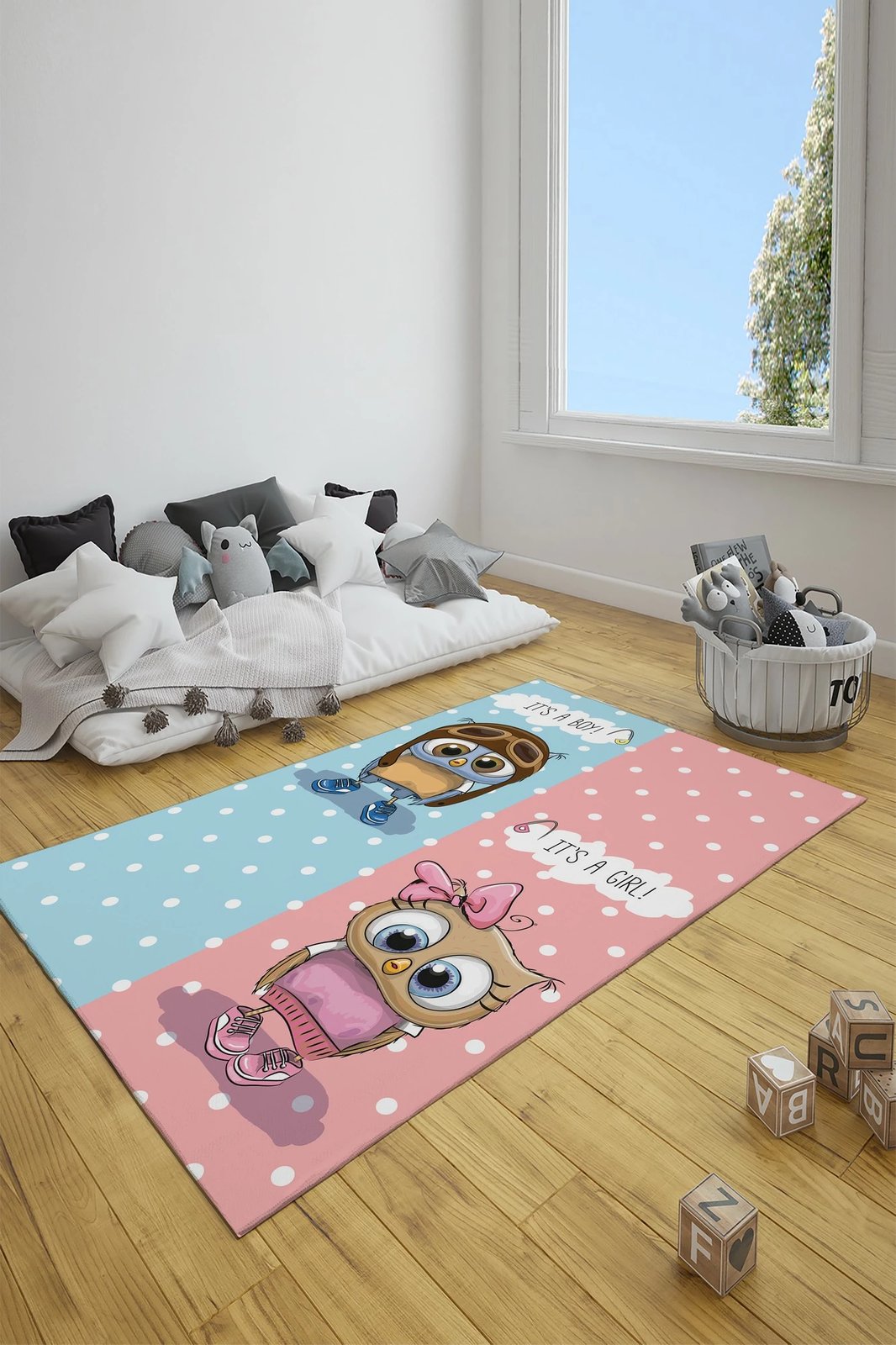 Qilim multingjyrësh për fëmijë, 80x200cm, Conceptum Hypnose, CT-3119