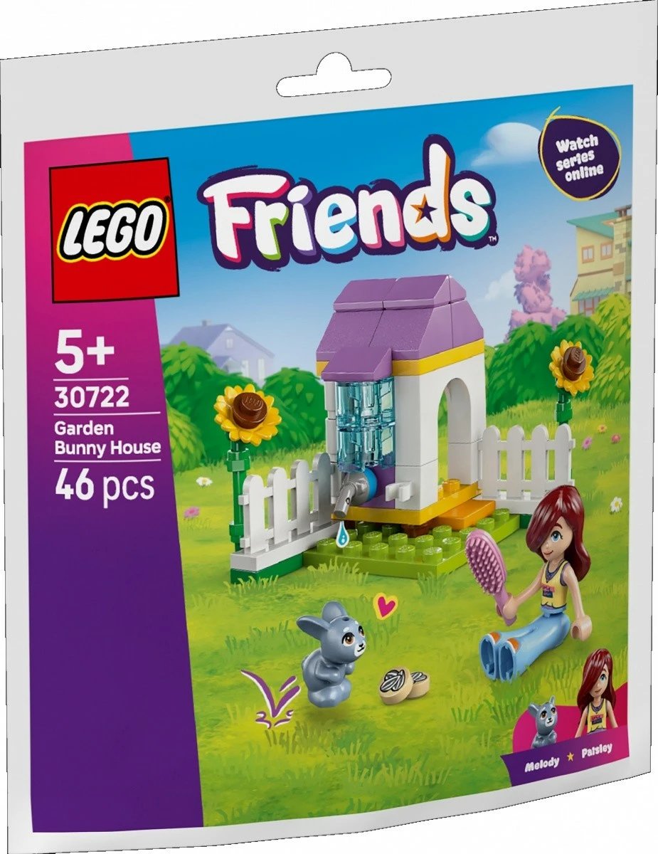 Set konstruktiv LEGO Friends 30722 Garden Bunny House 46 pjesë moshat 5+ plastikë set i vogël