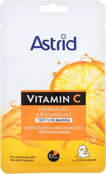 Maskë fytyre për femra Astrid Vitamin C Tissue Mask 1 copë