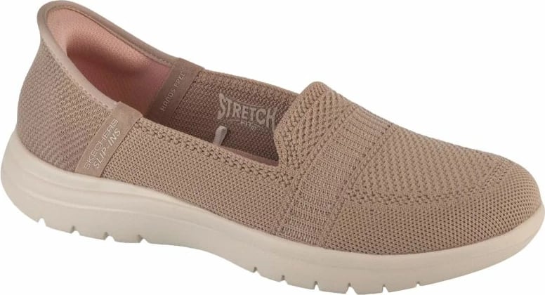 Këpucë Skechers femra, beige