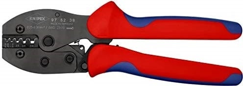 Pincerë Knipex 97 52 38, 220 mm, çelik, dorezë blu/kuqe