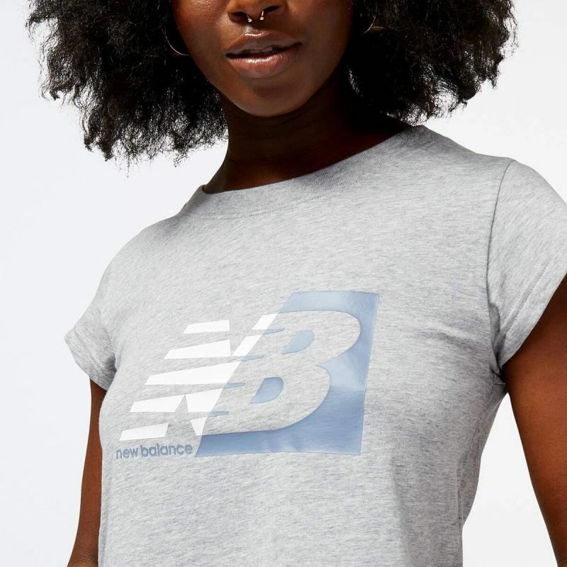 Maicë sportive New Balance për femra, gri