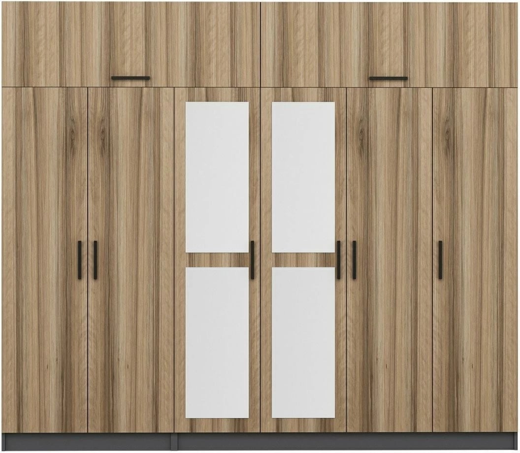 Dollap Skye Decor, ngjyrë arr dhe antracit, 5304