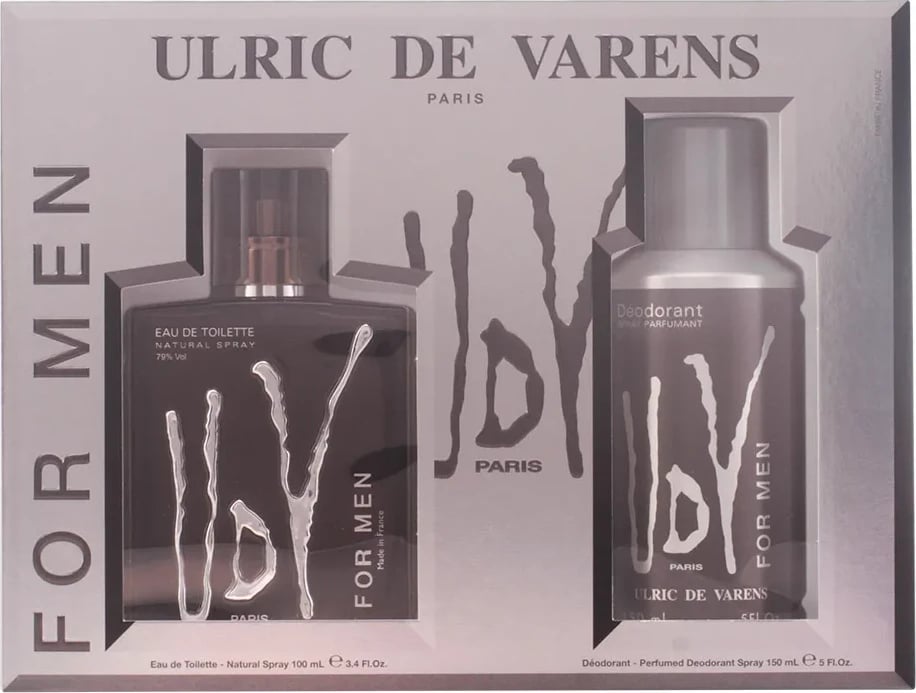 Eau de Toilette për meshkuj Ulric De Varens Men set 2 copë, 100ml