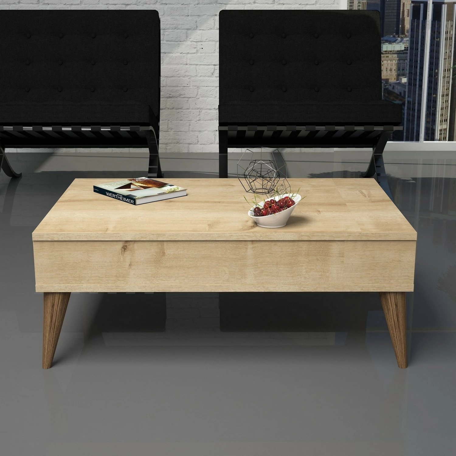 Tavolinë kafeje Hanah Home, ngjyrë lisi, Best