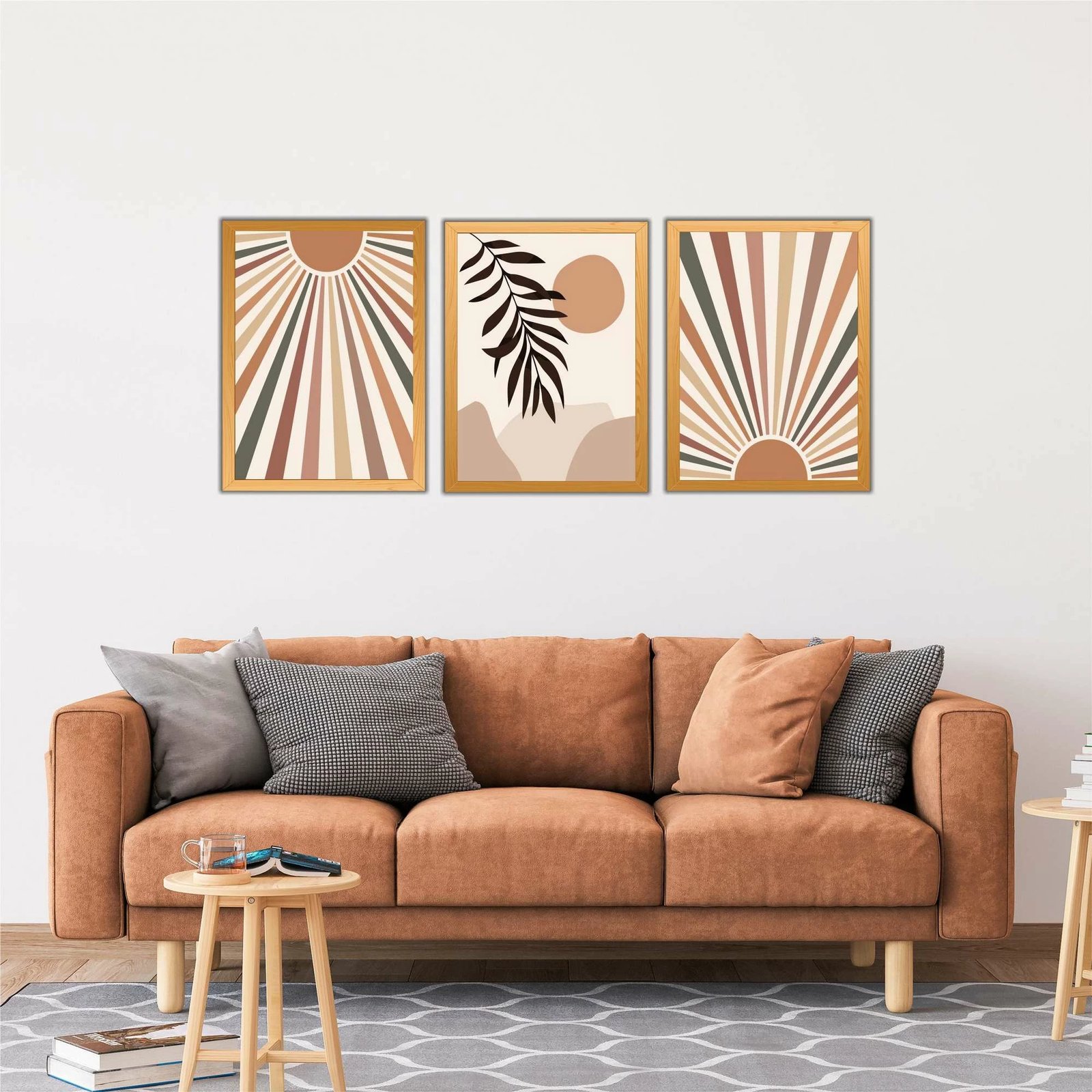 Pikturë dekorative MDF (3 copë), Wallity, Mdf - 00101