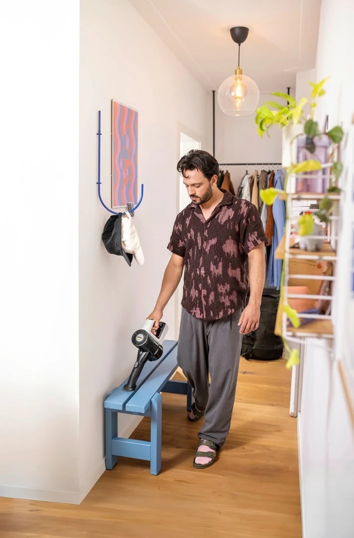 Fshesë me korrent pa kabllo KARCHER VCS 3 Nano Complete, 0.6L, HEPA, e zezë