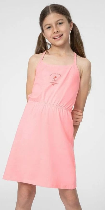 Fustan për fëmijë 4F, rozë