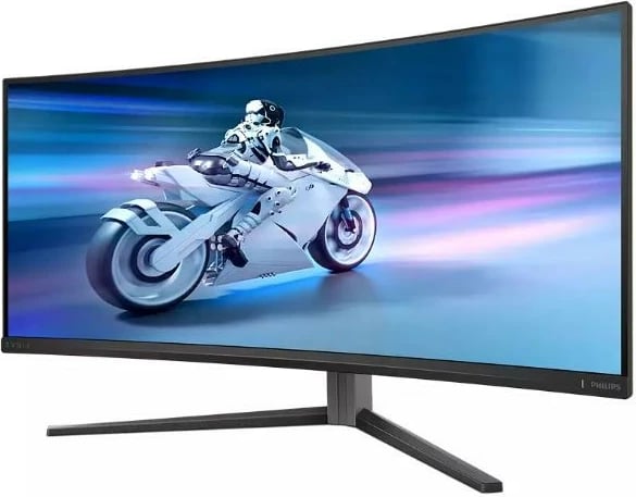 Monitor i lakuar Philips Evnia 34M2C6500, 34", QD OLED, UltraWide, 3440x1440, Gri