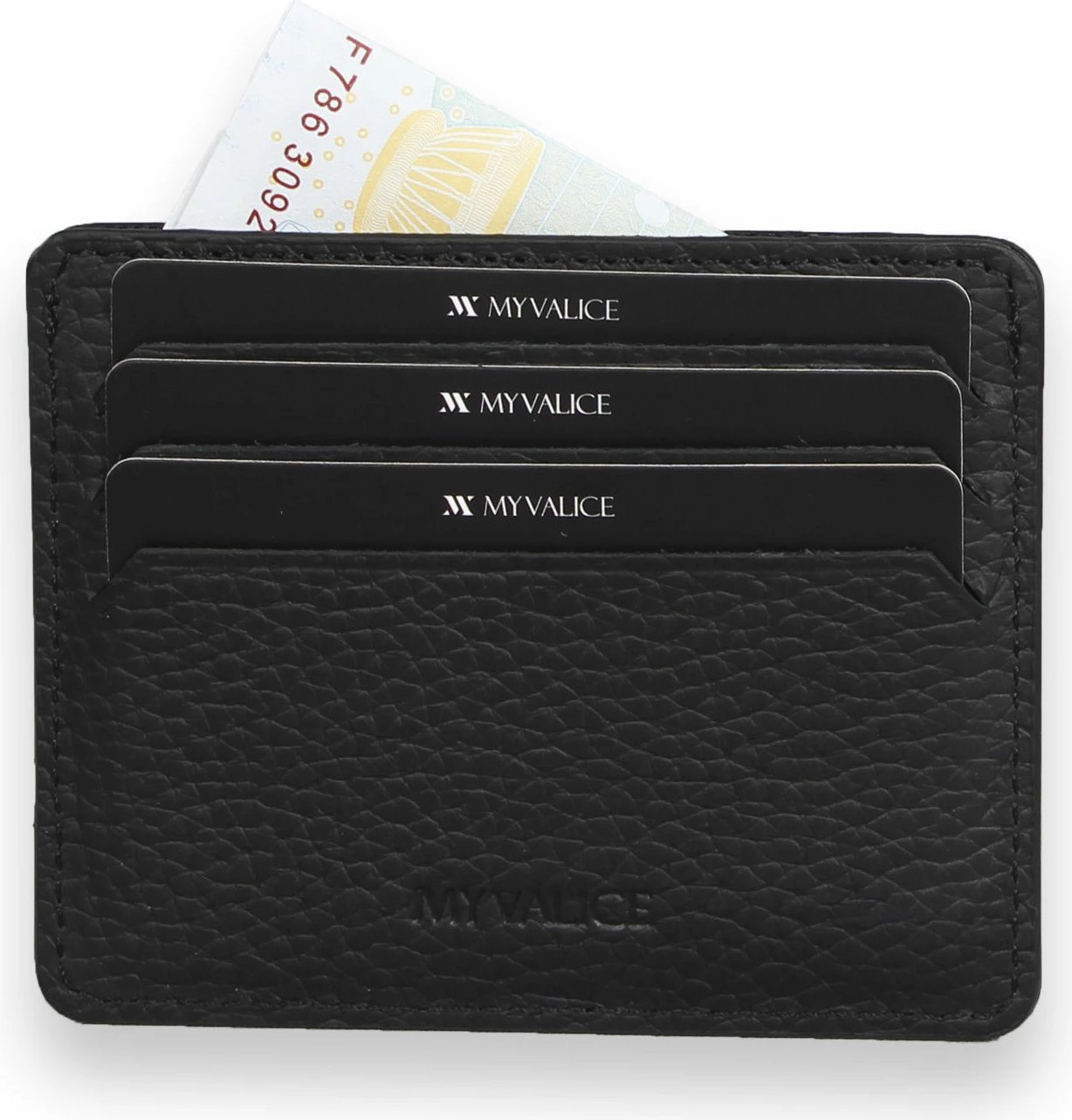 Portofol lëkure, i zi, Zoozie Bags, 4281