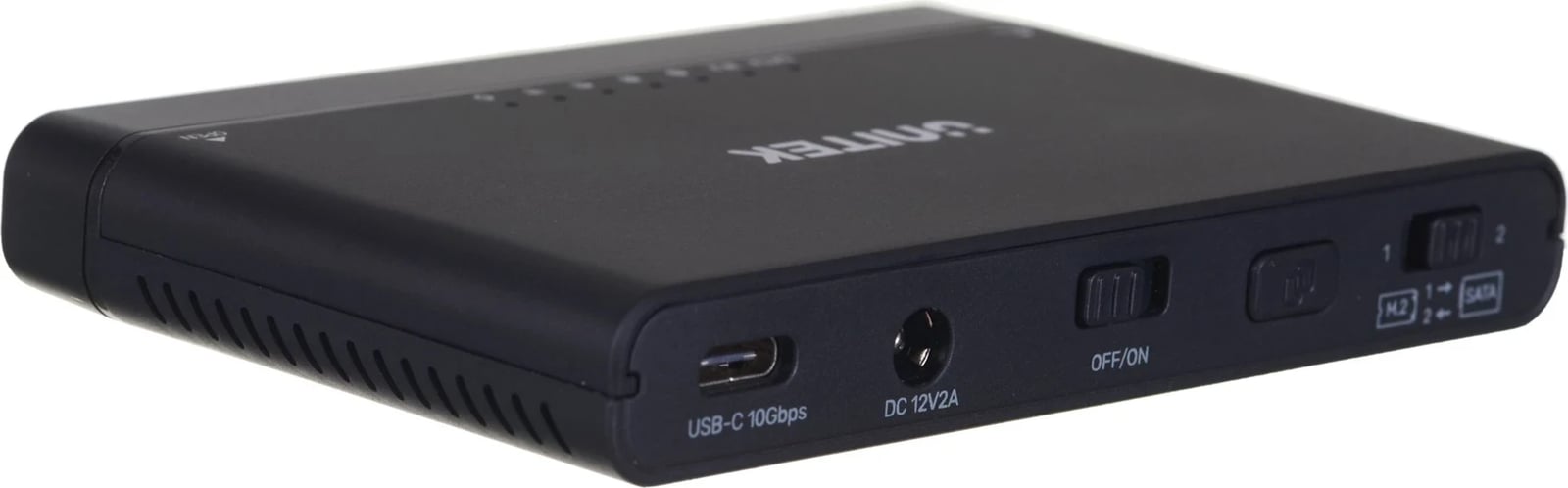 Kabëll UNITEK S1222A, USB 3.2 SATA 2,5/3,5' & M.2 PCIE/NVME, E zezë