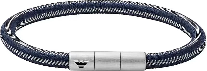 Byzylyk për meshkuj Emporio Armani Eagle Logo, blu