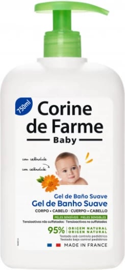 Xhel dushi për bebe Corine de Farme 750ml