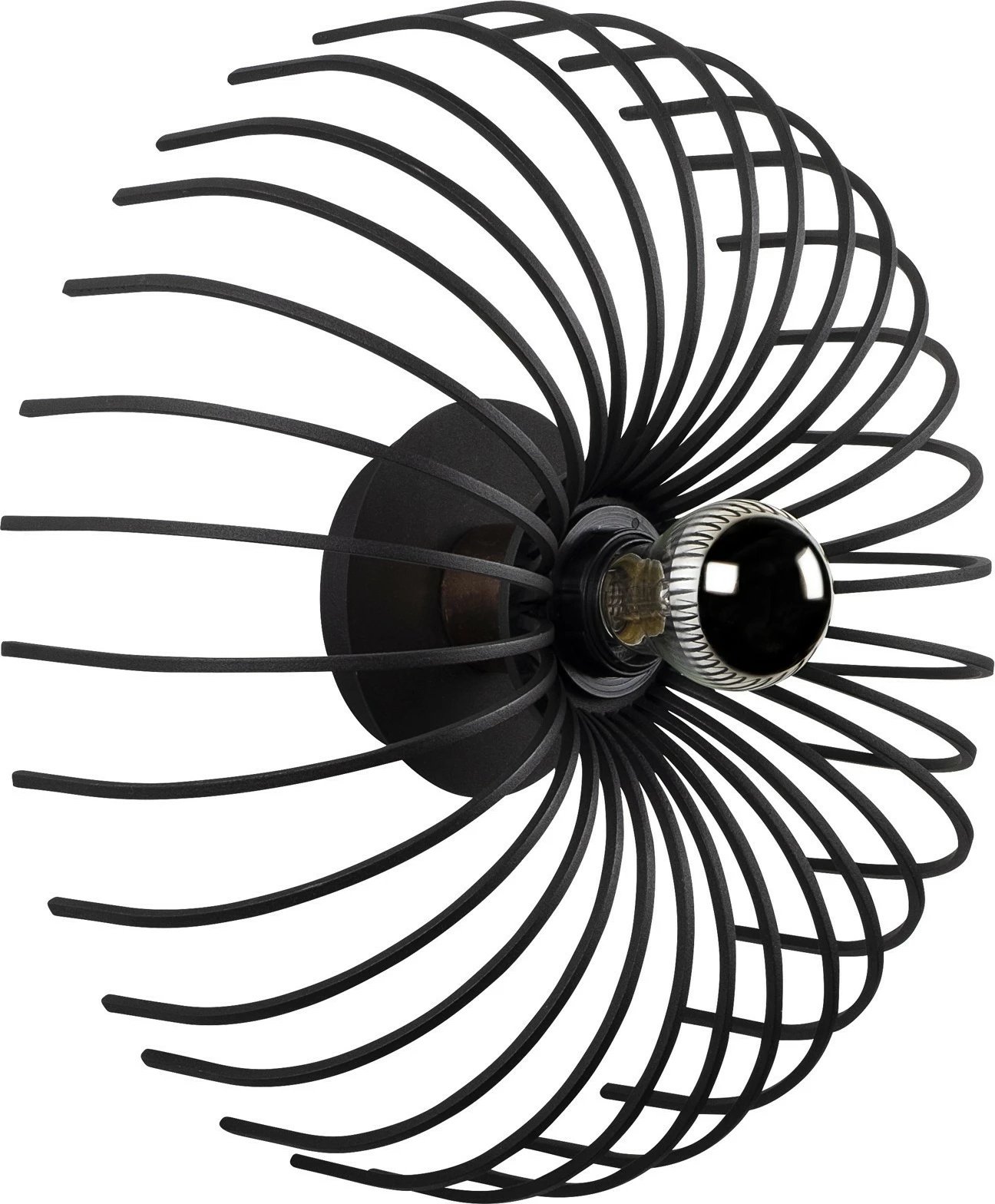 Llambë muri Opviq, Aspendos - N-645, ngjyrë e zezë Llambë muri Opviq, Aspendos - N-645, ngjyrë e zezë