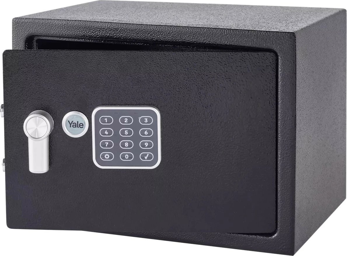 Kasafortë YALE HOME YEC/250/DB2 me alarm, e zezë