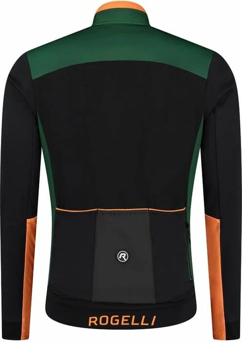 Jakne Rogelli lifestyle, jeshile-e zezë-portokalli