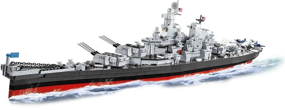 Set blloqesh Cobi Klocki Battleship Missouri BB-63, 2655 pjesë, Historical Collection Set blloqesh Cobi Klocki Battleship Missouri BB-63, 2655 pjesë, Historical Collection