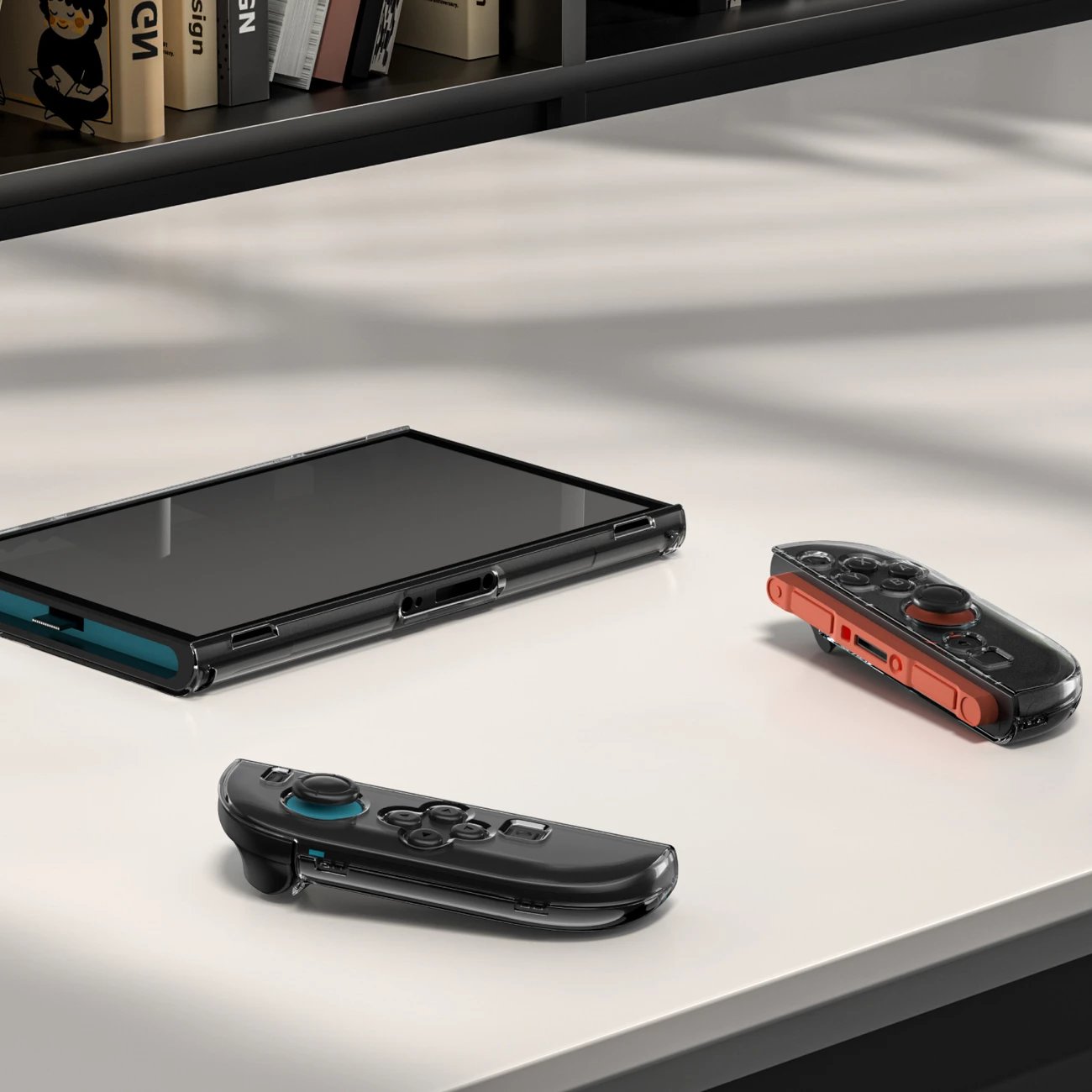 Mbështjellës AmazingThing PlayShield Bare Case për Nintendo Switch 2, gjysmë-transparent