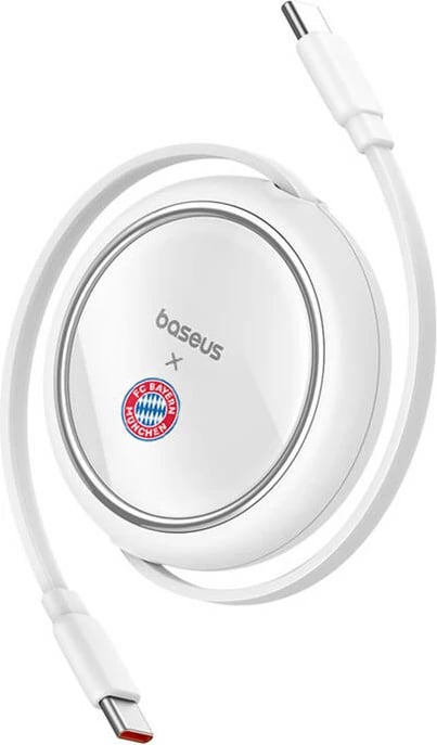 Kabllo USB-C në USB-C Baseus Bayern Edition, 100W, 100 cm, Bardhë Kabllo USB-C në USB-C Baseus Bayern Edition, 100W, 100 cm, Bardhë