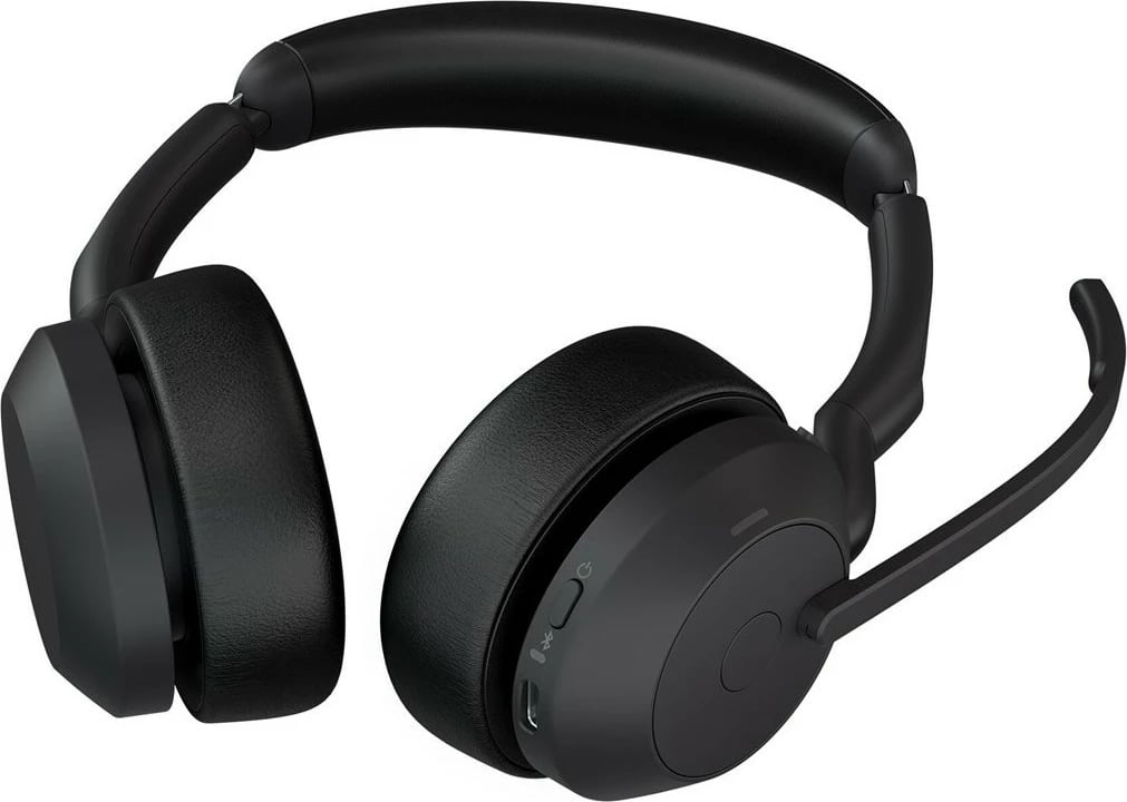 Kufje Jabra Evolve2 55, Link380c UC Stereo, Wired & Wireless, 20 - 20000 Hz, 130 g, të zeza