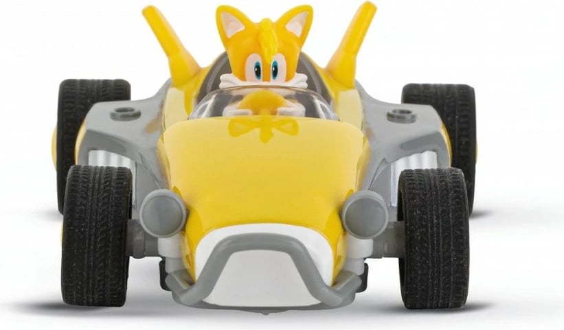Makine RC Carrera Team Sonic Mini RC Tails 1:43, e verdhë