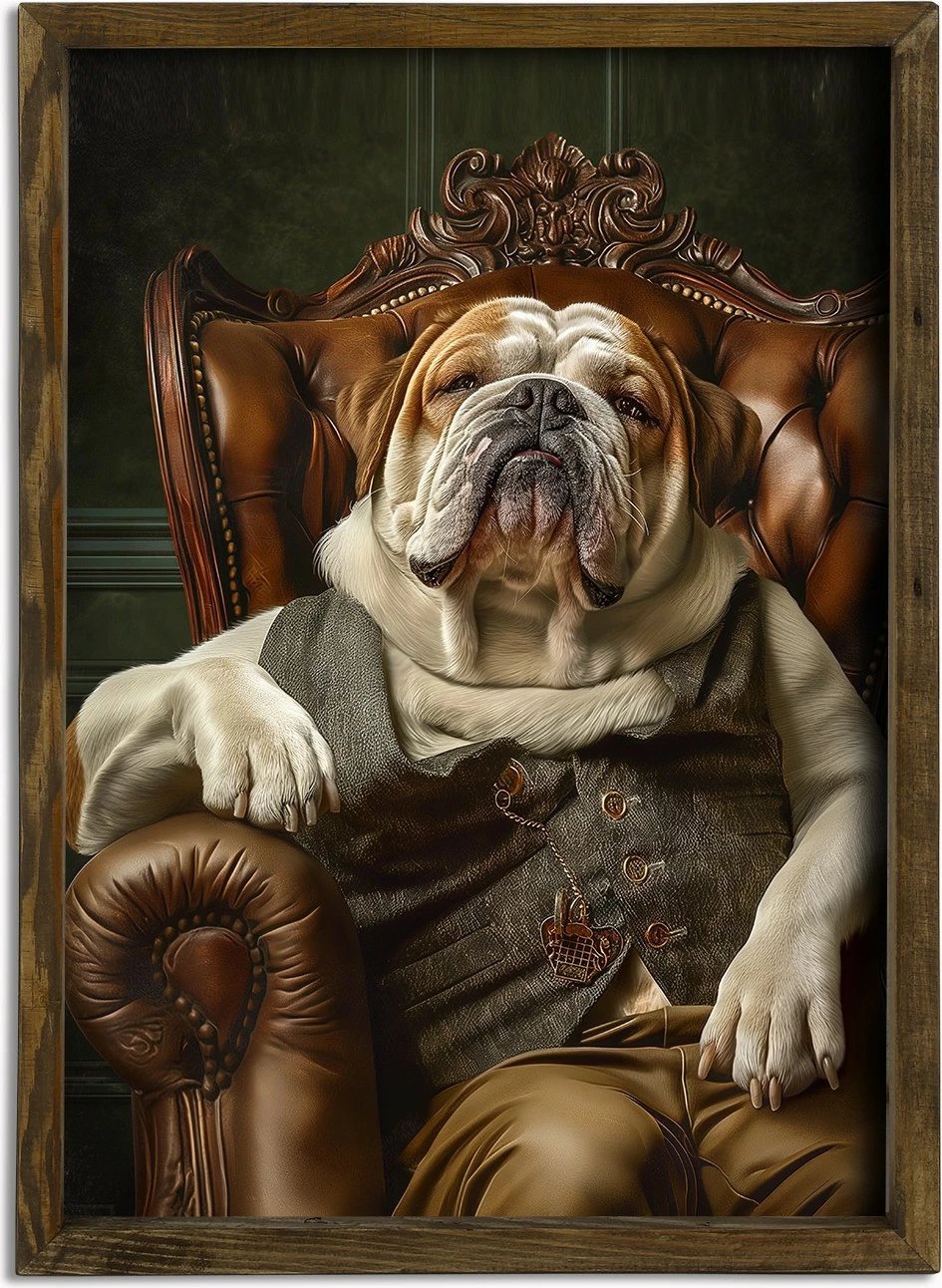 Pikturë dekorative me kornizë MDF, Wallity, AI011, shumëngjyrëshe