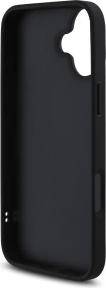 Mbështjellës Guess 4G Triangle për iPhone 16, i zi Mbështjellës Guess 4G Triangle për iPhone 16, i zi