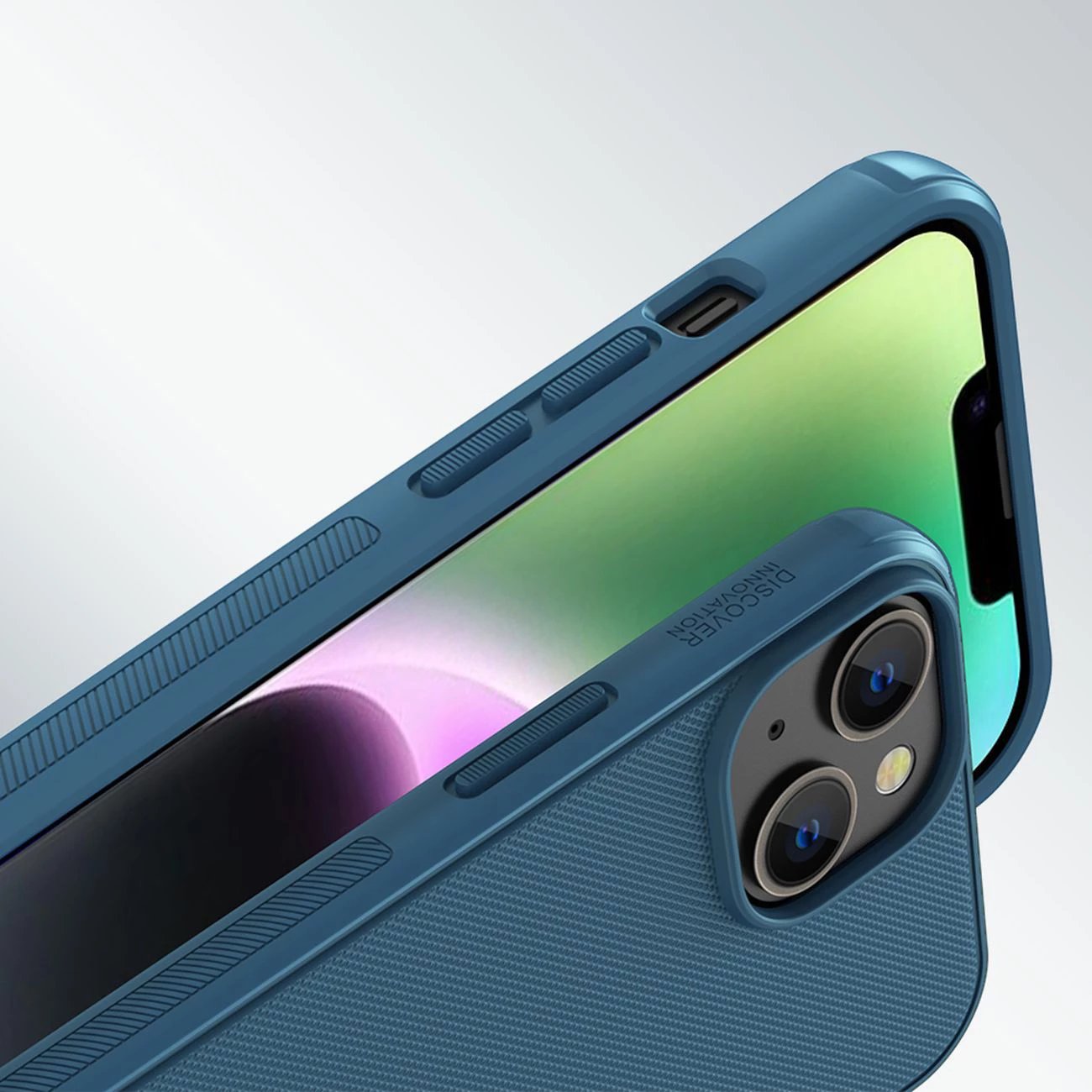 Mbështjellës Nillkin Super Frosted Shield Pro për iPhone 14 Plus me MagSafe, Blu