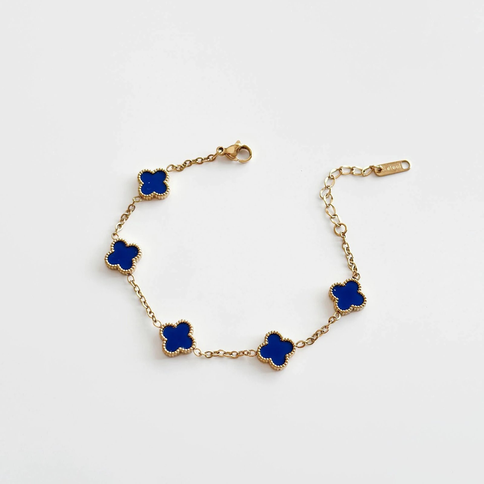 Byzylyk çeliku Jumeon, Cliff Blue 0.2, ari dhe kaltër, 15cm