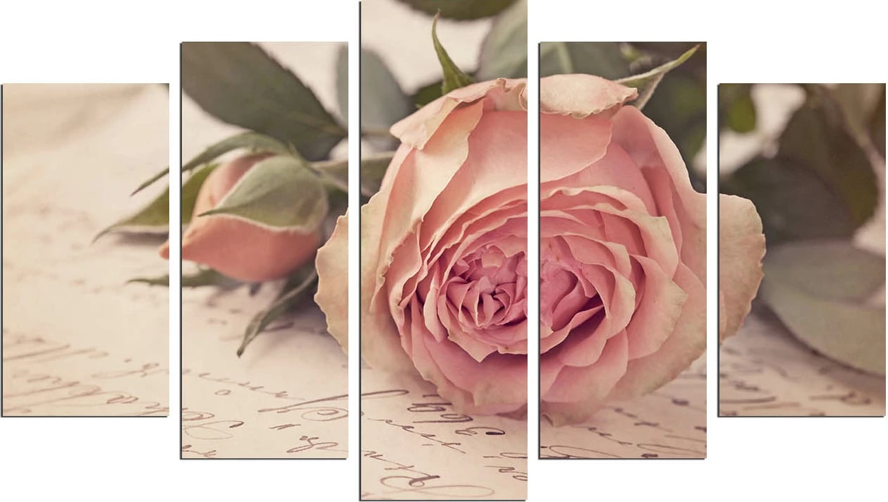 Pikturë dekorative MDF, 5 pjesë, Wallity, 5PMDF-22