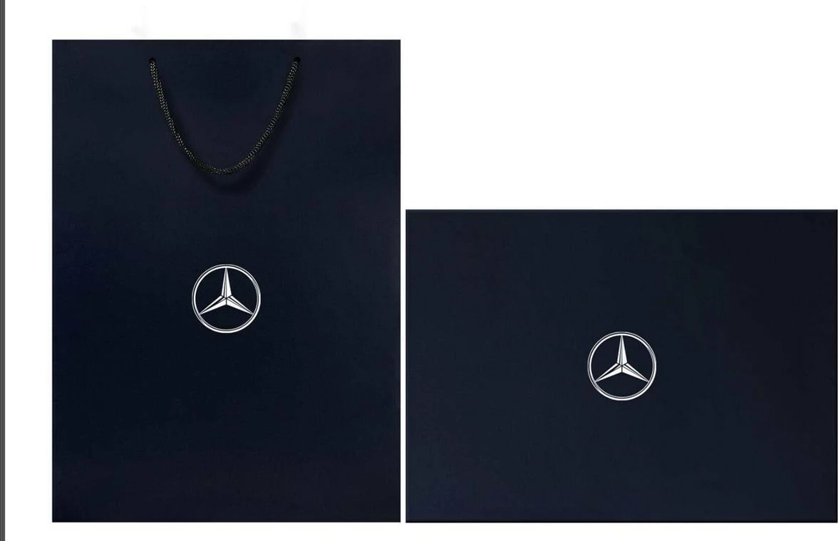 Set dhuratë me dizajn Mercedes DHCMZ , e zezë