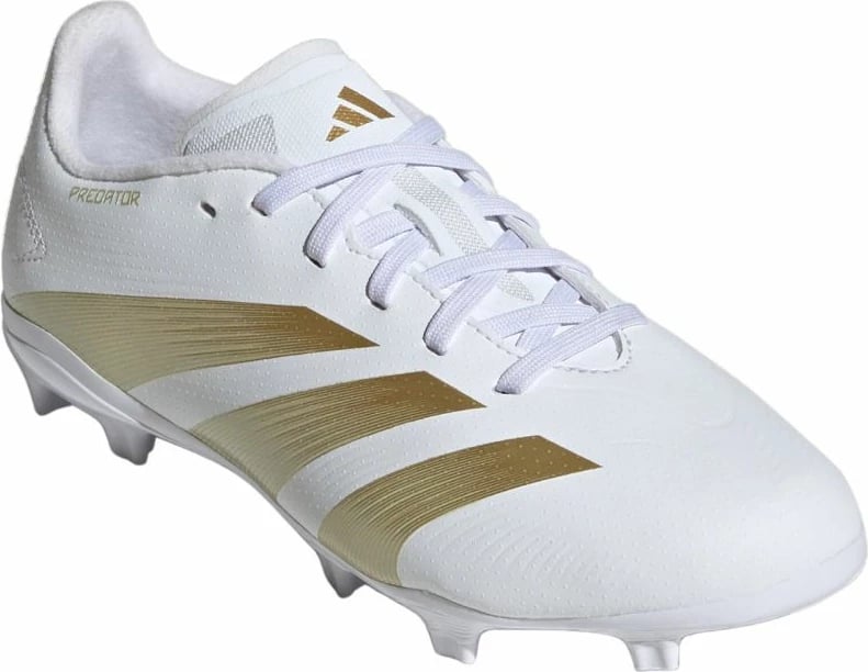 Atlete futbolli adidas për fëmijë, të bardha