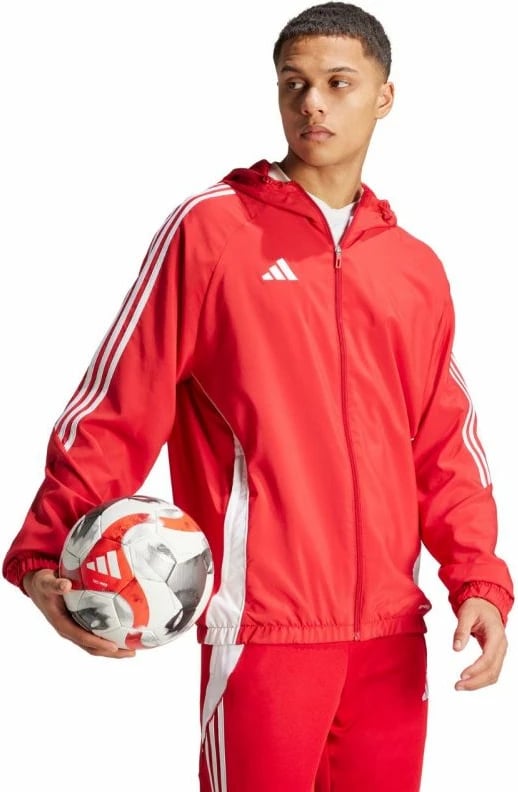 Jakne për meshkuj adidas, e kuqe