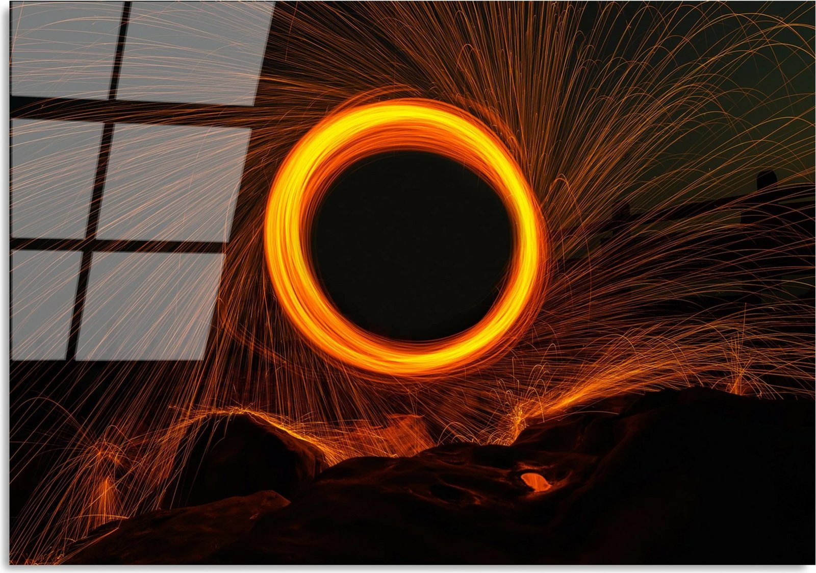 Pikturë dekorative prej xhami të temperuar Wallity, UV-089, 70x100cm