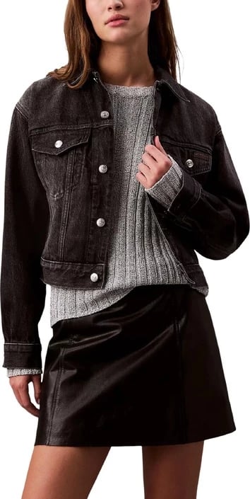 Jakne femra Calvin Klein Jeans, e zezë