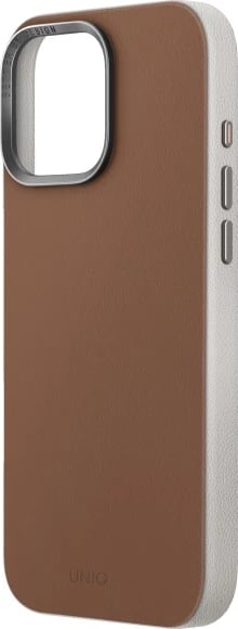 Mbështjellës UNIQ Lyden DS për iPhone 16 Pro Max 6.9", Magclick Charging, karamel/ivory