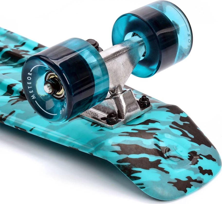 Skateboard Meteor unisex, shumëngjyrësh