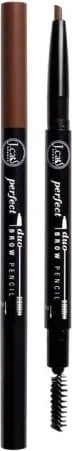 Laps për vetulla J.CAT BEAUTY Brow Pencil Duo Perfect Auburn