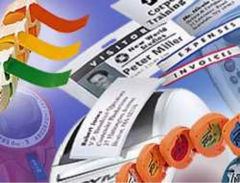 Shirit etiketash Dymo D1 45800 19mm x 7m, i zi në transparent