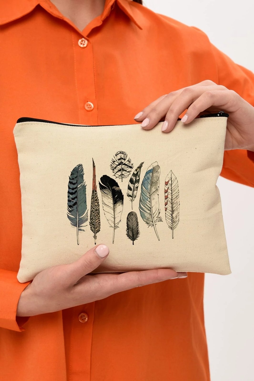 Çantë grimi Zoozie Bags, krem, 25x18cm, 0720