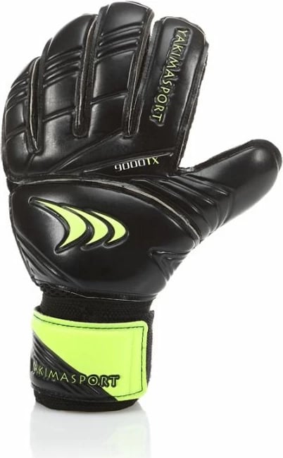 Doreza portieri Yakimasport GripMaster për meshkuj dhe femra, të zeza dhe jeshile