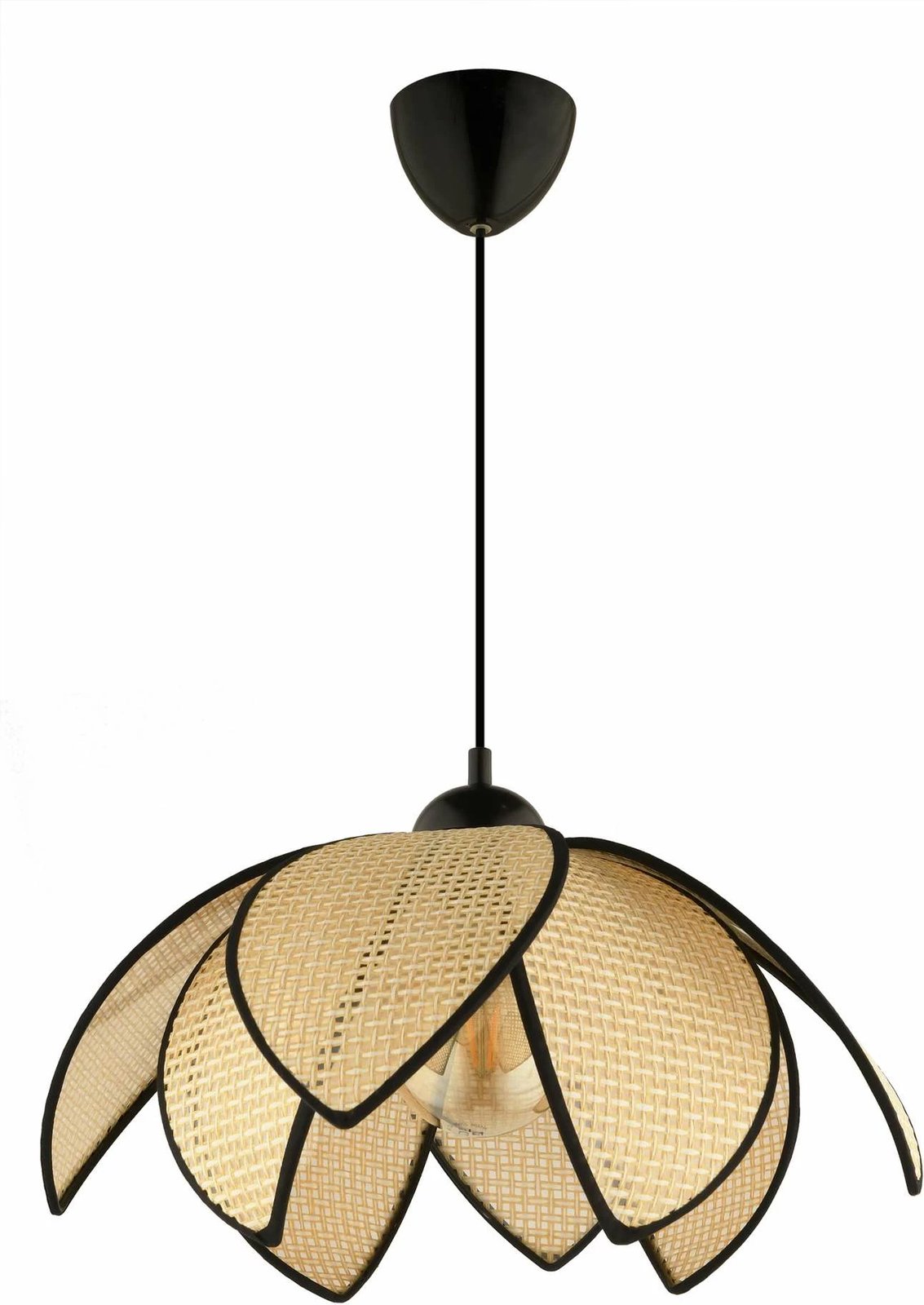 Llambë tavani Opviq, krem e zezë, 64891