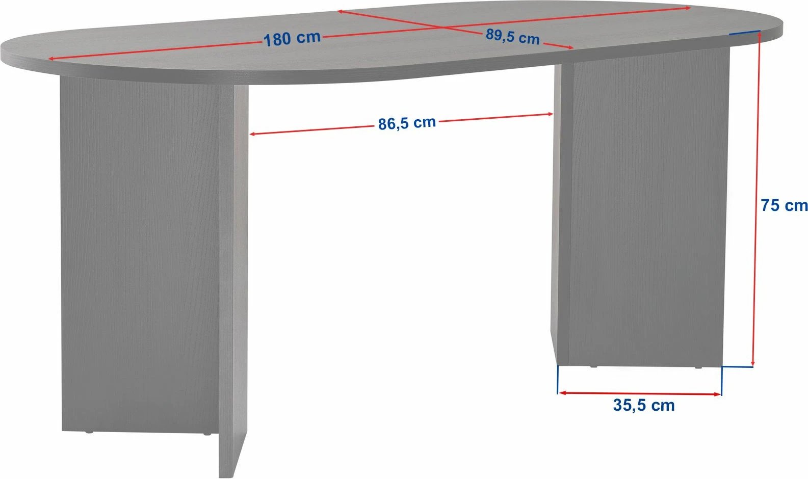 Tavolinë ngrënieje Nordure, ngjyrë dru i zi, Sablin