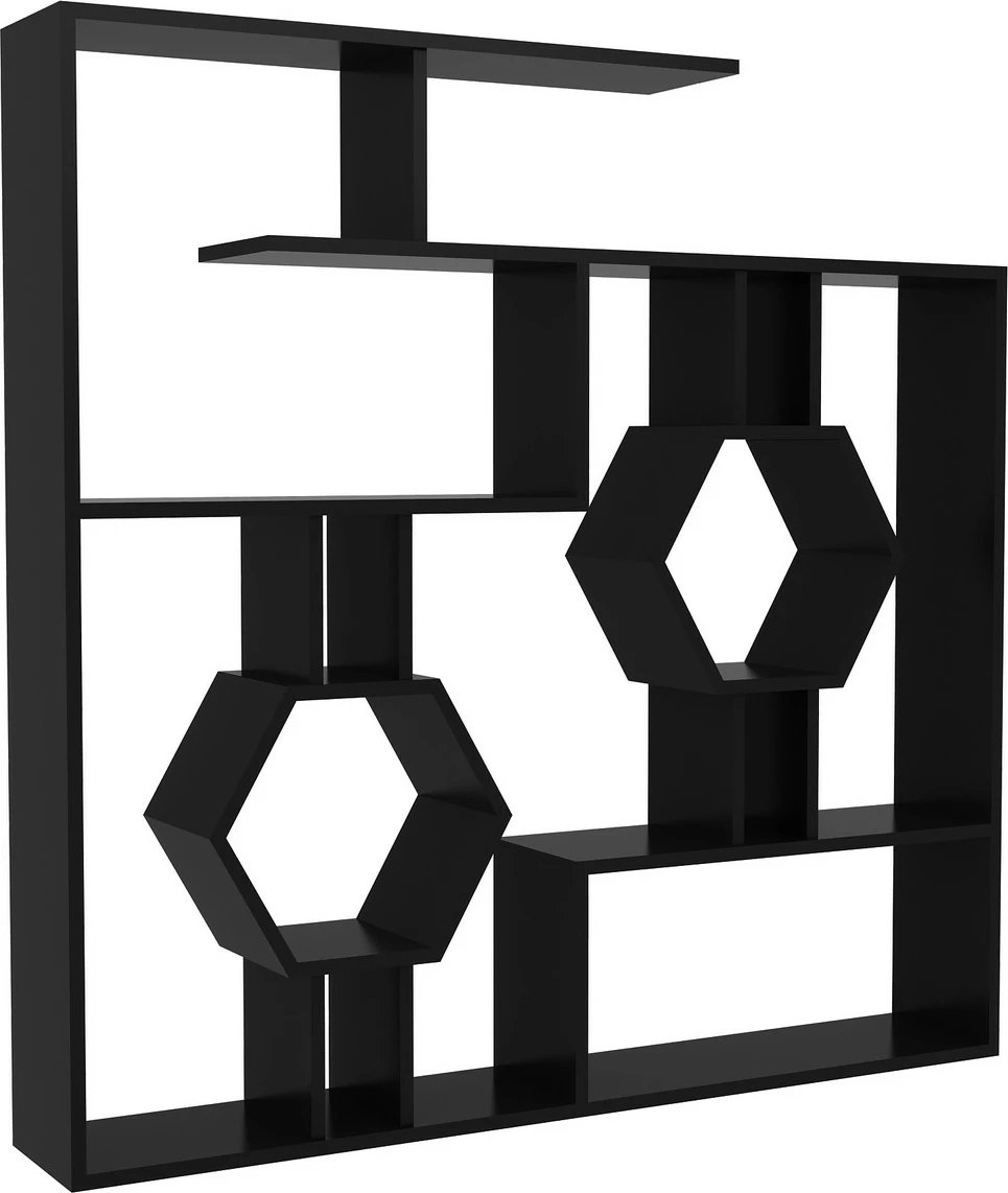 Raft librash Hanah Home, Tamara, ngjyrë e zezë