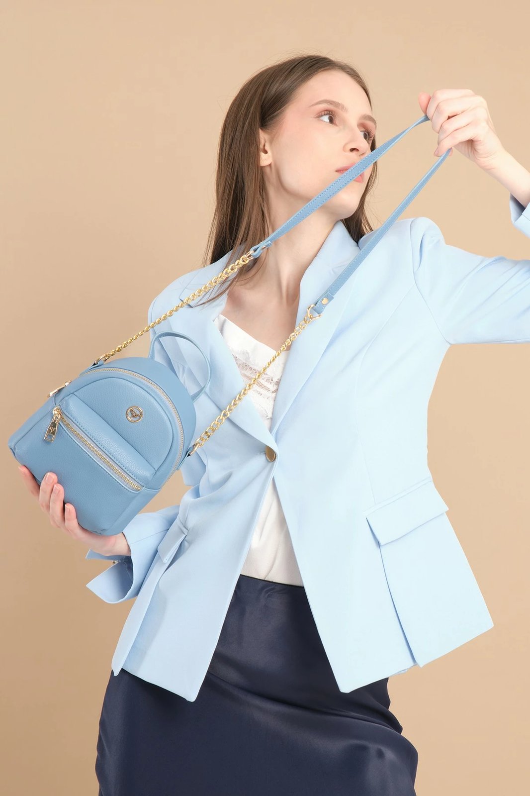 Çantë shpine për supe, ngjyrë kaltër, Zoozie Bags Merida