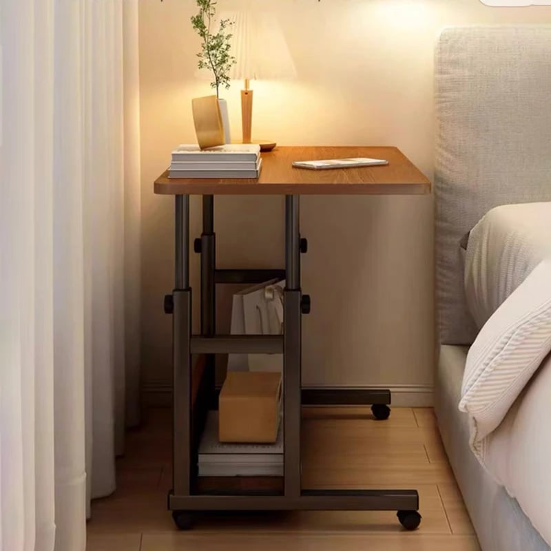 Sipërfaqe tavoline mobile, ngjyrë lisi të errët, 80x40x68cm