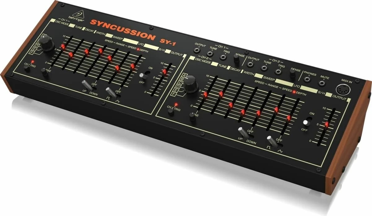Sintetizator Behringer SYNCUSSION SY-1, Analog
