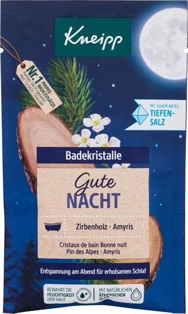 Kripë për banjë Kneipp Good Night 60g