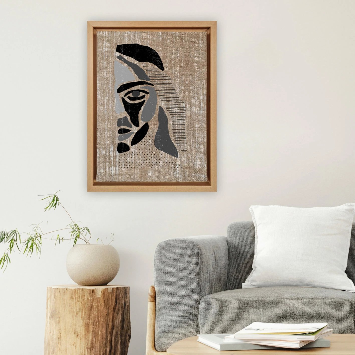 Pikturë dekorative në kanavacë, shumëngjyrëshe, Wallity LNJ31927856921 - 6696, 66x96cm